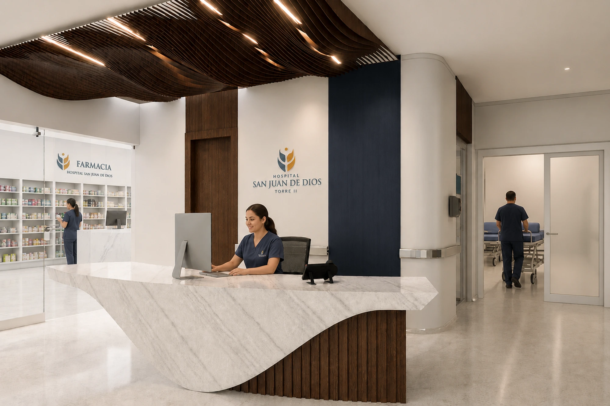 Hospital San Juan de Dios - Recepción